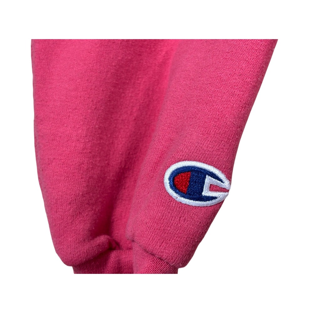 Champion Columbia University Hoodie‎ Pink Teachers College TC Graphic Sweatshirt - Picture 11 of 13